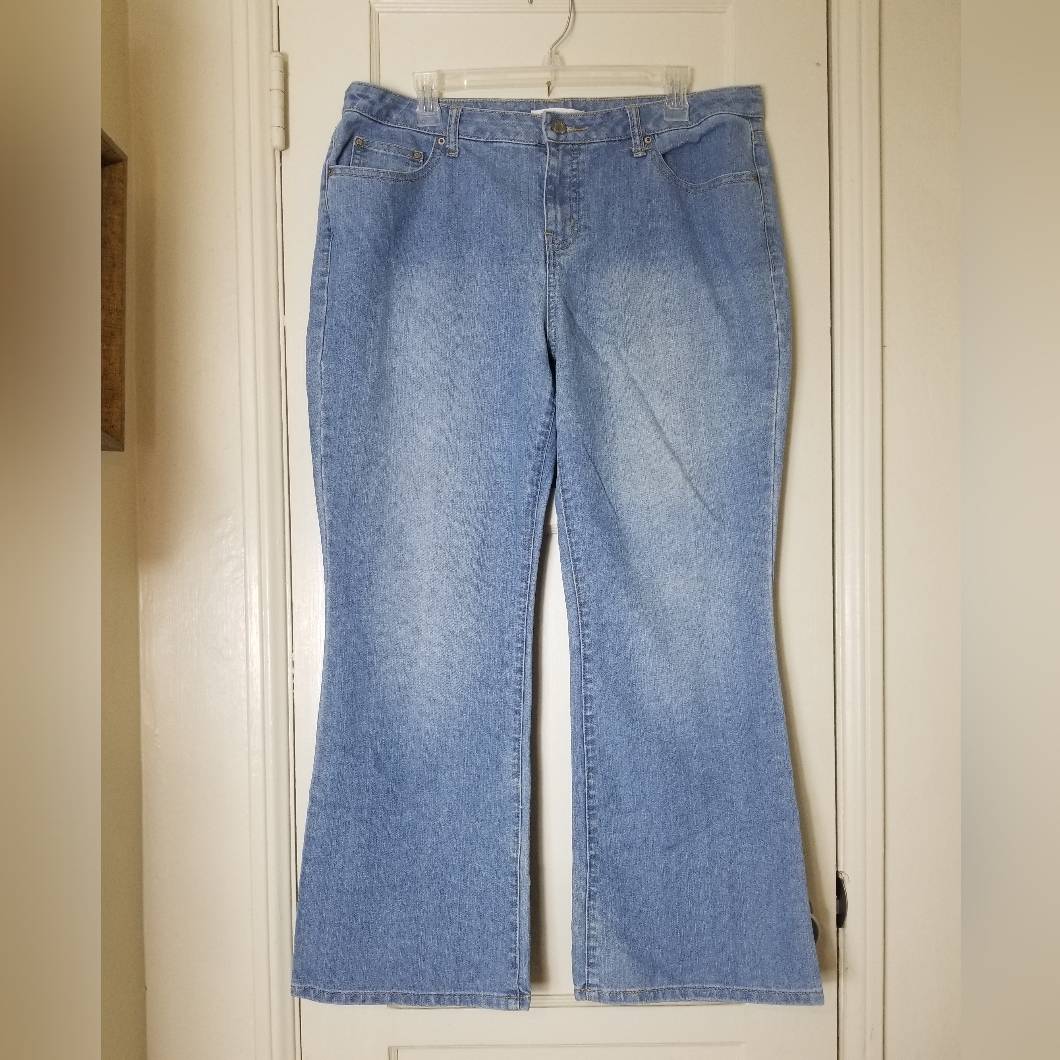 Fashion Bug 16 Petite Blue Denim Stretch Jeans
